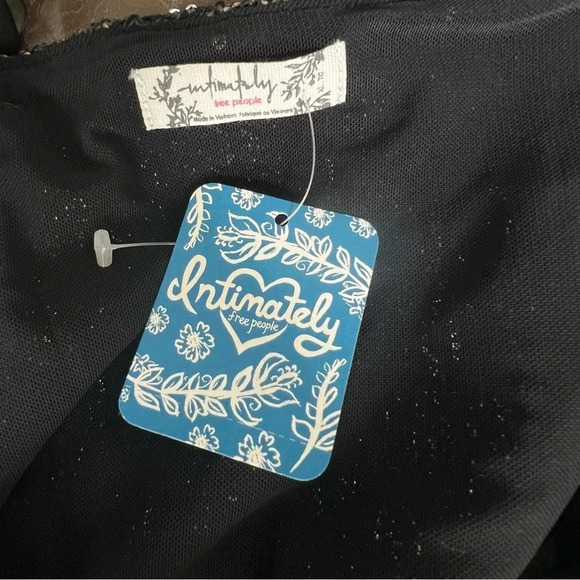 Free People Intimately Double Take Moody Floral Combo Dress Size XL New sequin - Picture 12 of 16